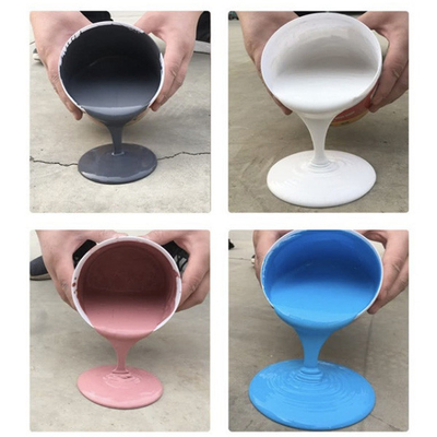 Telas de vidro ecológicas, pintura à base de água flexível, antiderrapante especial