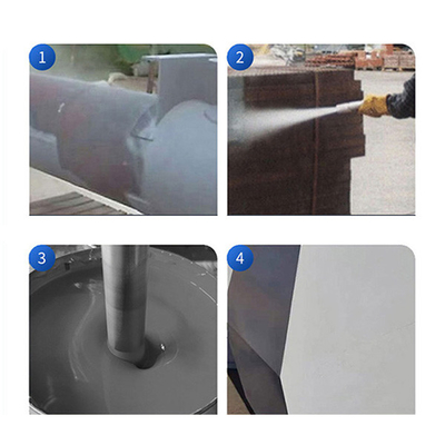 Revestimento de proteção metálica Tinta nano-anti-corrosiva Revestimento de aço carbono