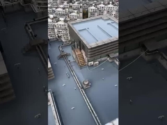 Pintura de piso à base de água Revestimento impermeável epoxi ultra limpo resistente ao desgaste